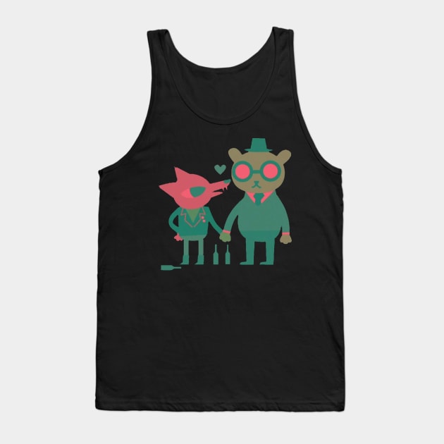 Gregg and Angus from Night in the Woods T-Shirt Tank Top by ahighbluecat